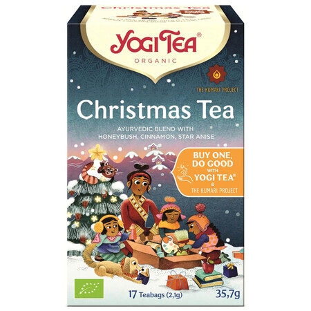 Yogi Tea, Tè di Natale, 2,1 g x 17 bustine