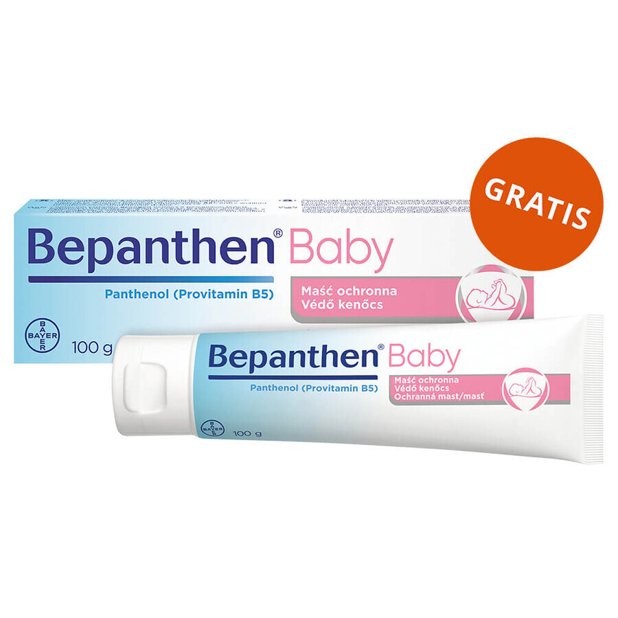 Set Bepanthen Baby, Pomata per eritemi, 3 x 100 g + 100 g in omaggio