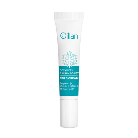 Cold Cream Oillan, bálsamo labial nutritivo, 15 ml