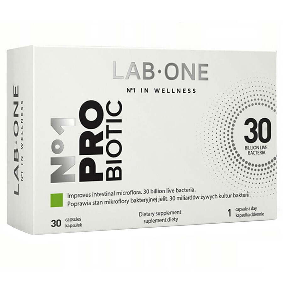 Lab One No1 ProBiotic, 30 capsules