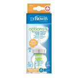 Biberon a collo largo PP Optins Plus 150 ml, Dr Browns