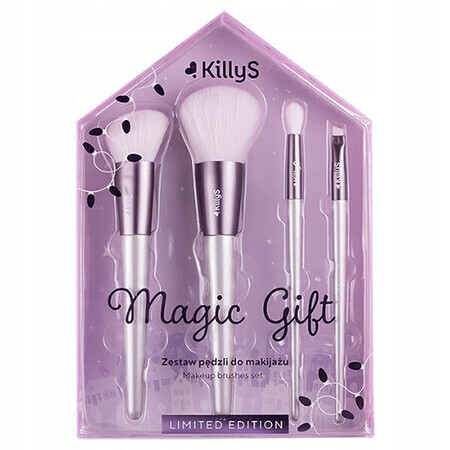 Set regalo KillyS Magic, pennelli per il trucco, 4 pezzi