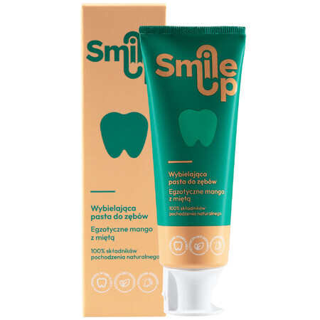 SmileUp dentifricio sbiancante, mango esotico con menta, 75 ml