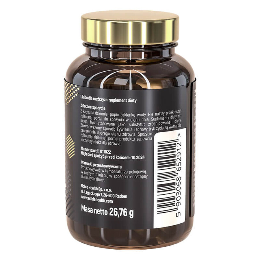 Noble Health Libido for Men, 60 capsule