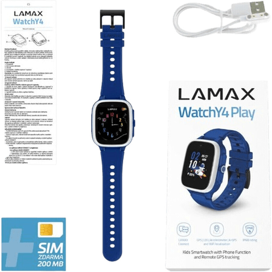 LAMAX WatchY4 Play Blu