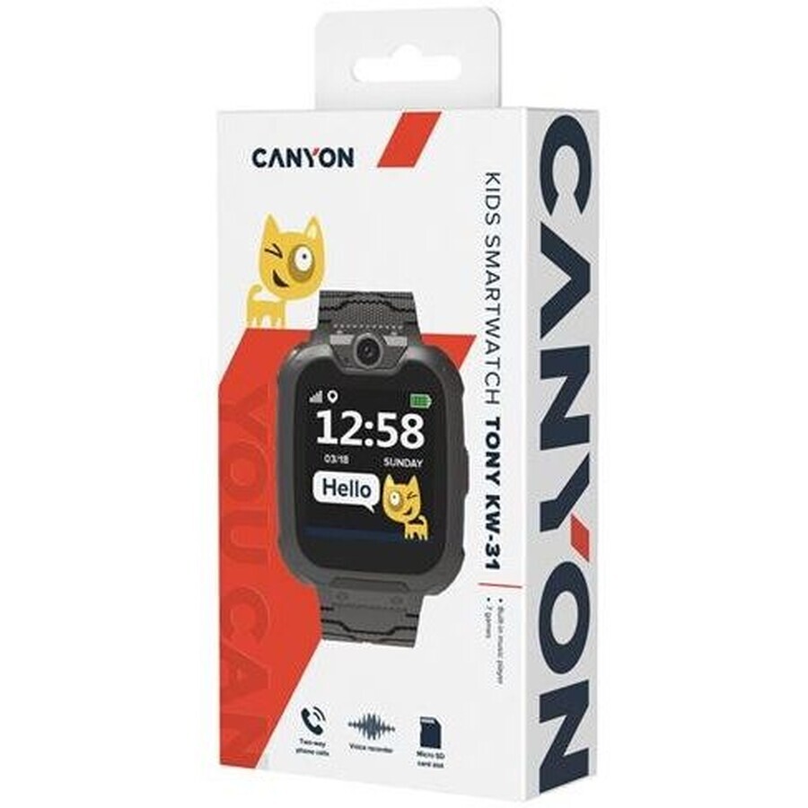 Orologio intelligente Canyon Kids Tony CNE-KW31BB nero