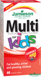 Jamieson Multi Kids compresse da succhiare multivitaminiche per bambini con ferro 60 pezzi