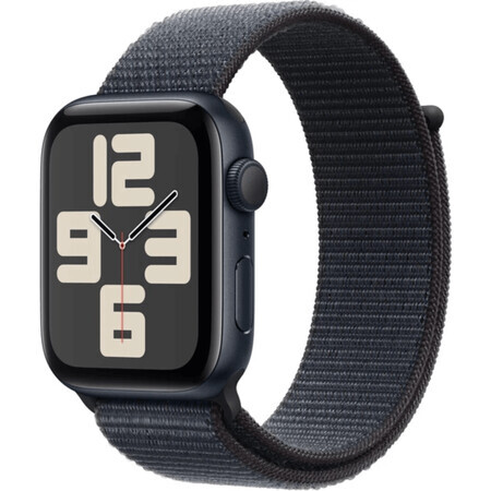 Apple Watch SE GPS 40 mm Cassa in alluminio Midnight con passante Sport Ink