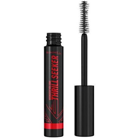 Rimmel London Wonder Volume Thrill Seeker Volume e allungamento Mascara Pitch Black 8 ml