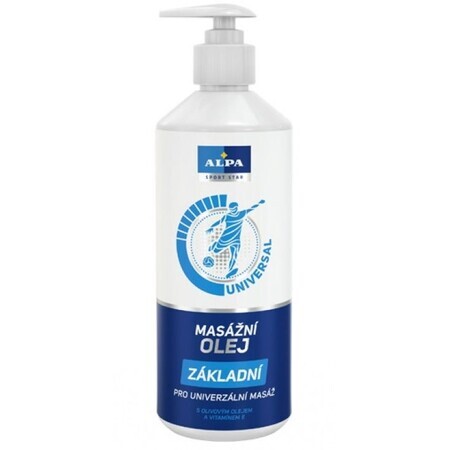 Olio da massaggio Alpa base 500 ml