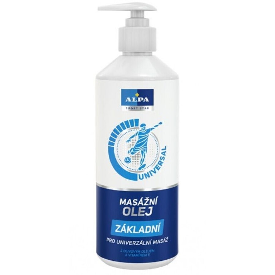 Olio da massaggio Alpa base 500 ml