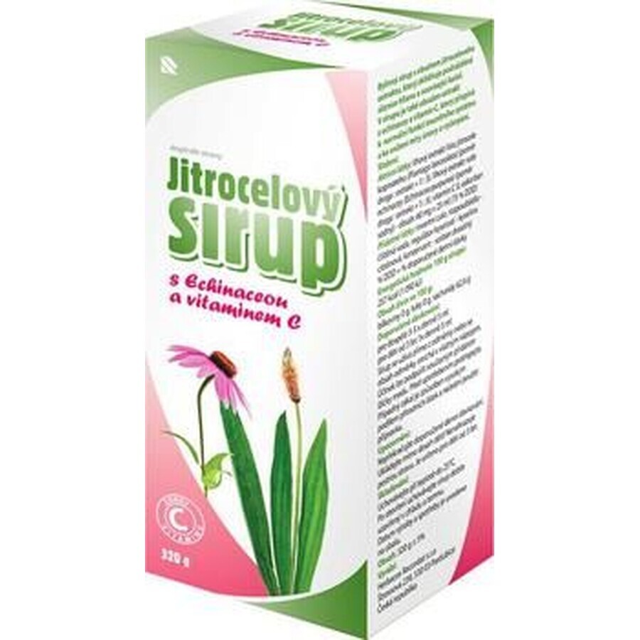 Sciroppo di piantaggine Herbacos con echinacea e vitamina C 320 g