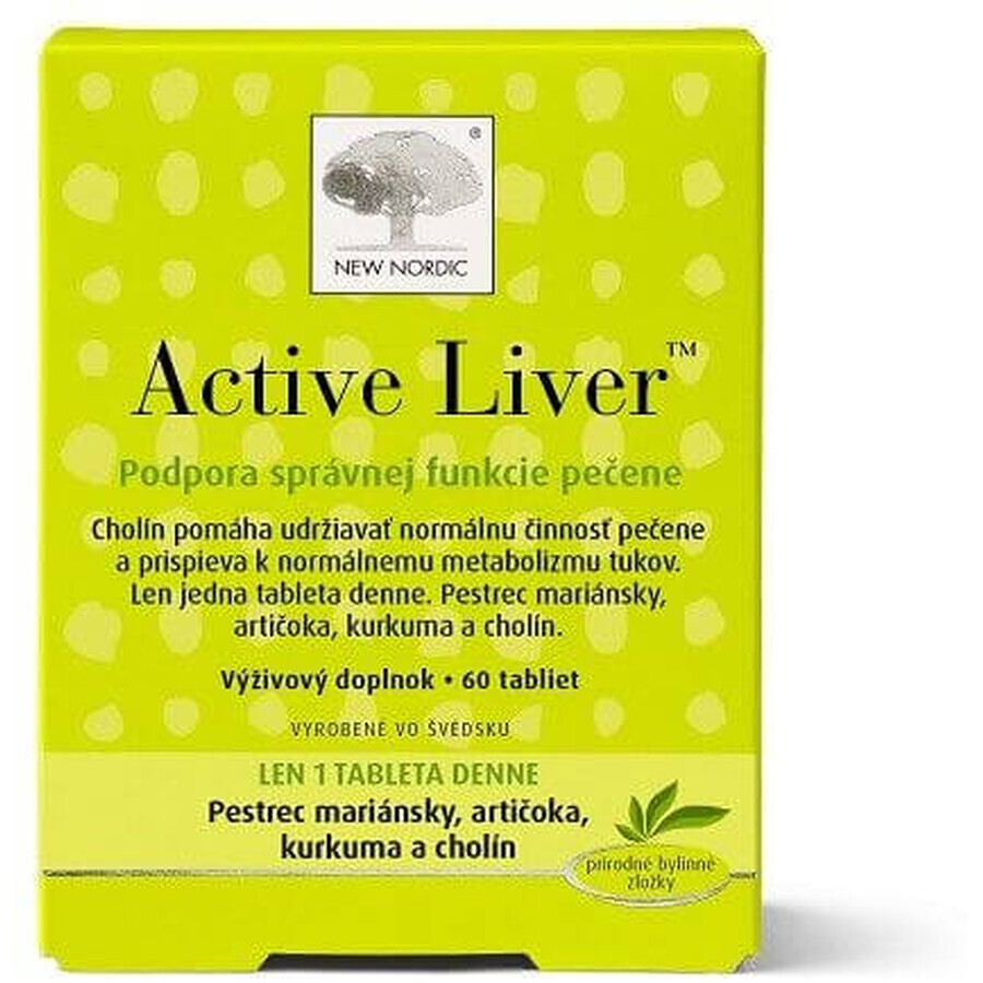 New Nordic Active Liver 60 compresse