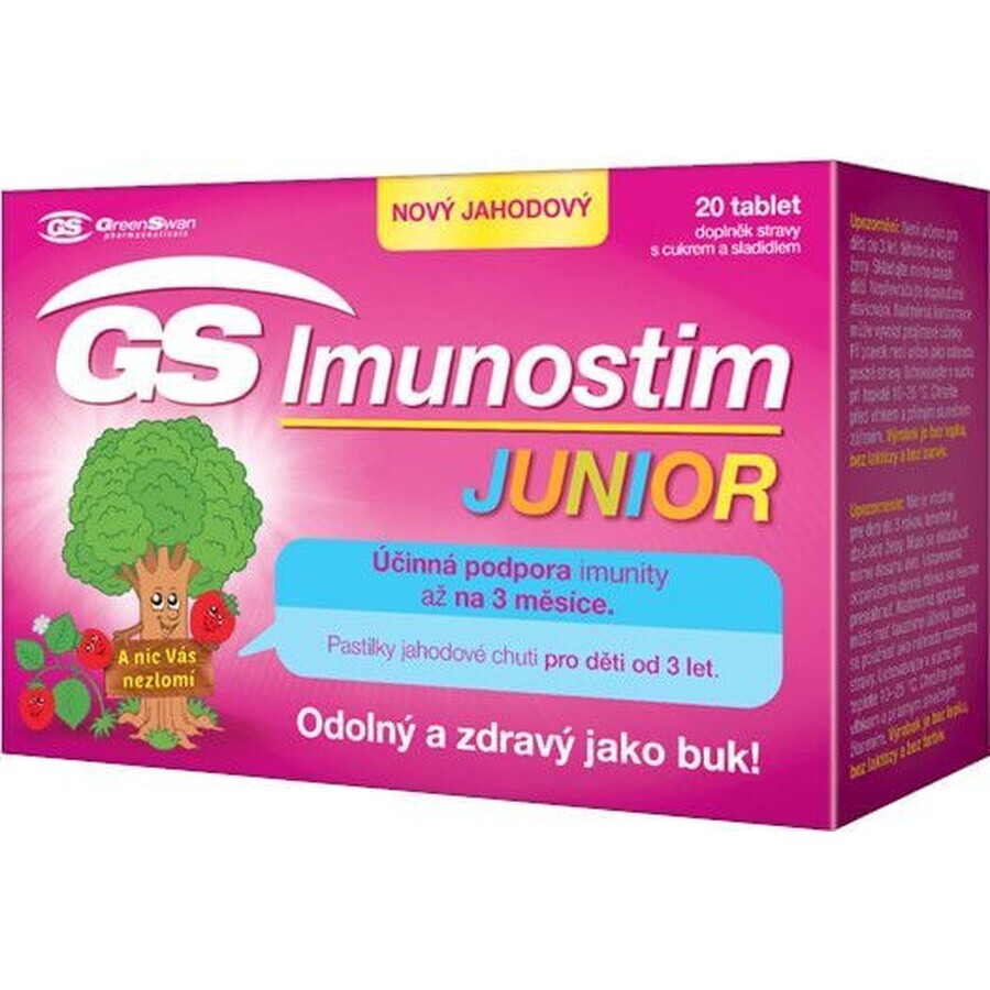 GS Imunostim Junior Fragola 20 compresse