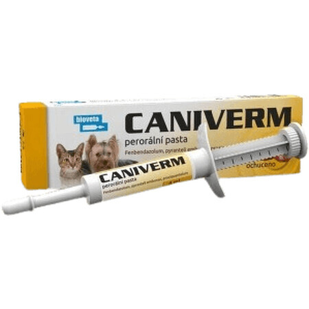 Caniverm pasta orale per cani e gatti 4 ml