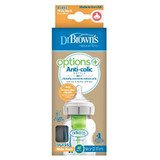 Biberon in vetro con collo largo, Option+ 270 ml, Dr.Browns