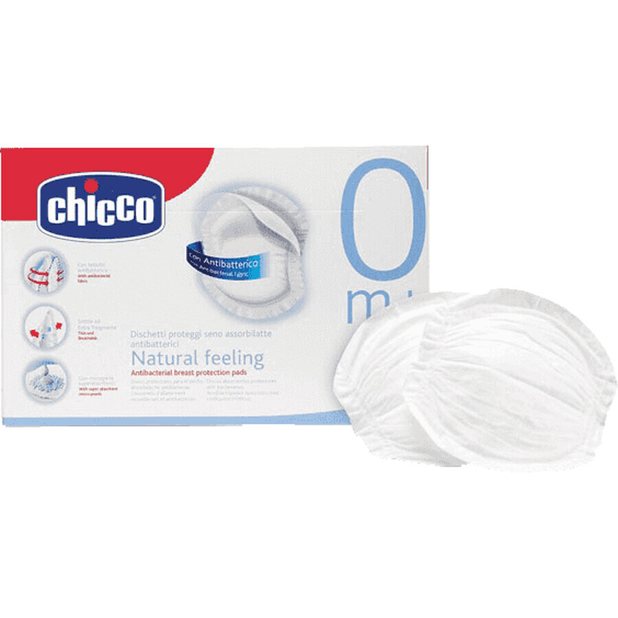 Chicco cuscinetti antibatterici per reggiseno 30 pz.