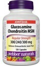 Webber Naturals Glucosamin+Chondroitin+MSM 840 mg 120 Tabletten