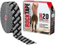 RockTape H2O Nastro kinesiologico sciolto - logo nero 32 m