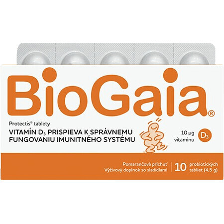 BioGaia ProTectis con vitamina D 10 compresse