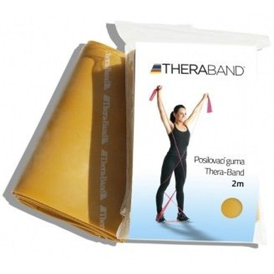 Theraband Gomma di rinforzo 2m oro - spessore max.