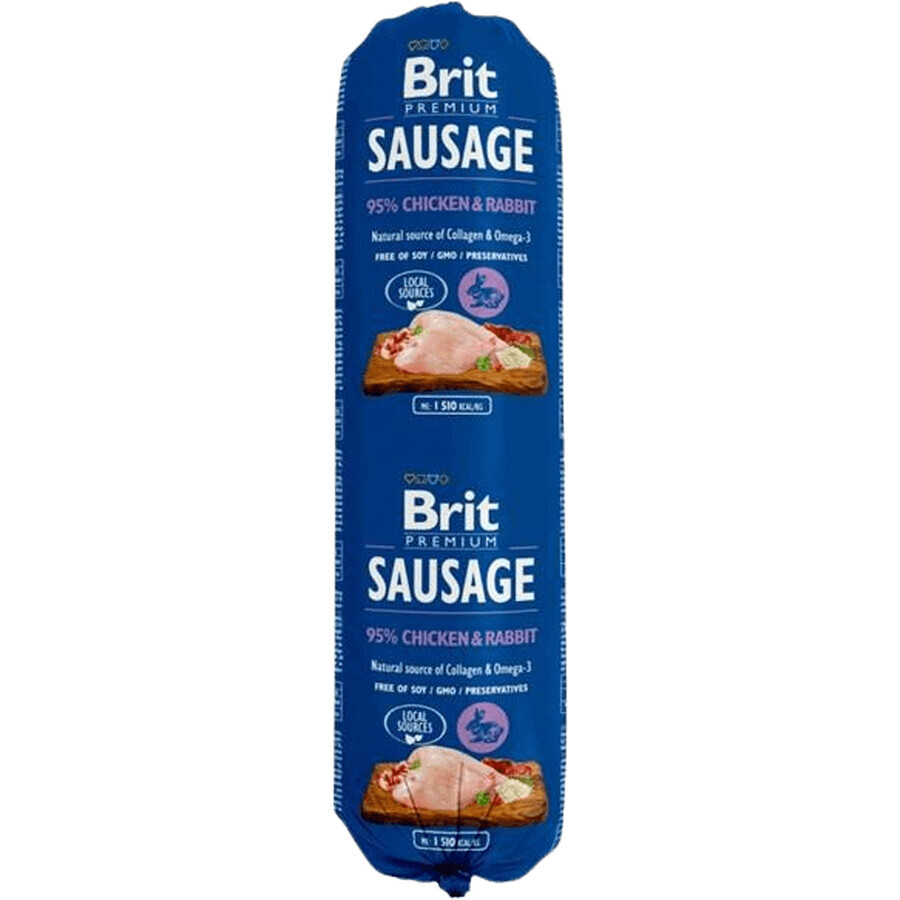 Brit Sausage Salchicha de pollo y conejo 800 g