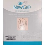 NewGel+ NG-101S Cerotto bendato in silicone beige 2,5 x 15,2 cm, 4 pezzi