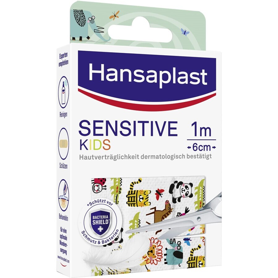 Hansaplast Sensitive Bambini, animali domestici 10 pz.