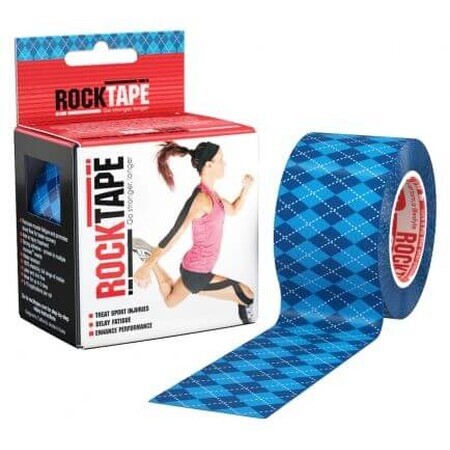 RockTape Design nastro kinesiologico - agryle blu 5 m