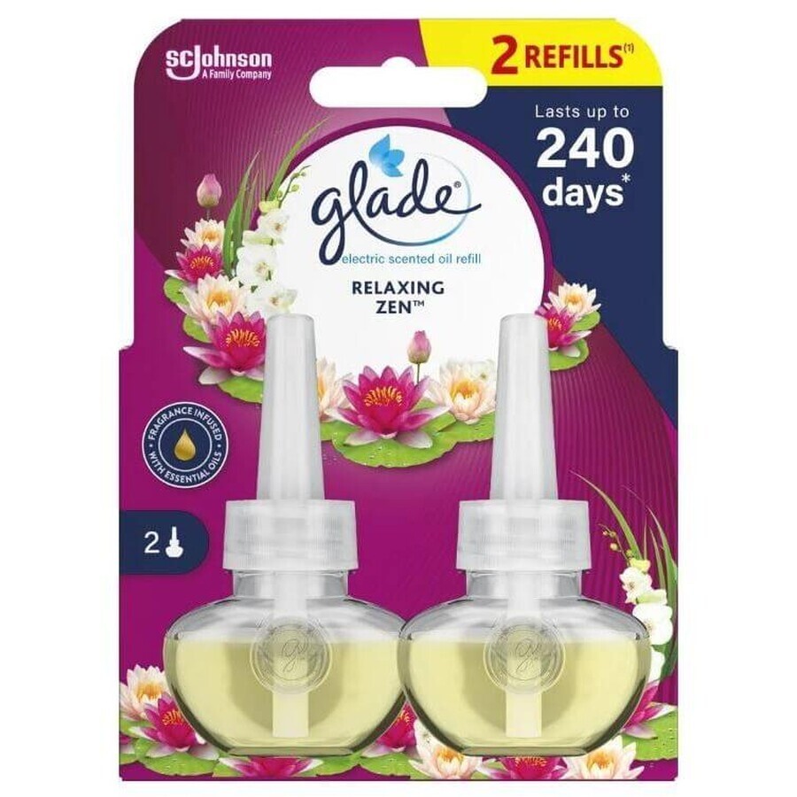 Glade Electric Relaxing Zen Ricarica deodorante per ambienti 2 x 20 ml