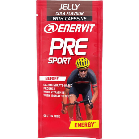 Enervit Pro gelatina energetica sportiva con caffeina gusto cola 45 g