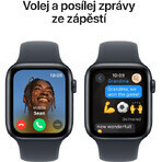 Apple Watch SE GPS 40 mm Caja de aluminio Midnight con correa deportiva Midnight - M/L