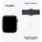 Apple Watch SE GPS 40 mm Caja de aluminio Midnight con correa deportiva Midnight - M/L