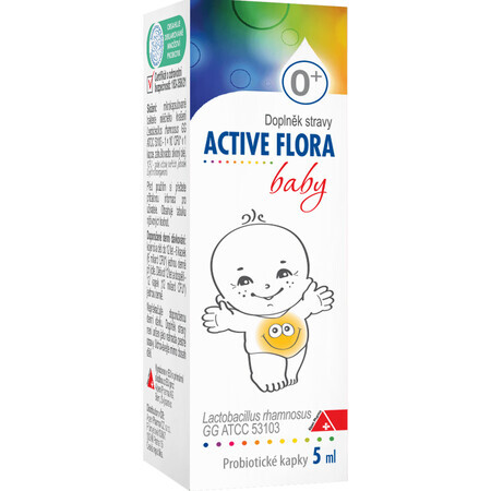 Active Flora gocce orali per bambini, 5 ml