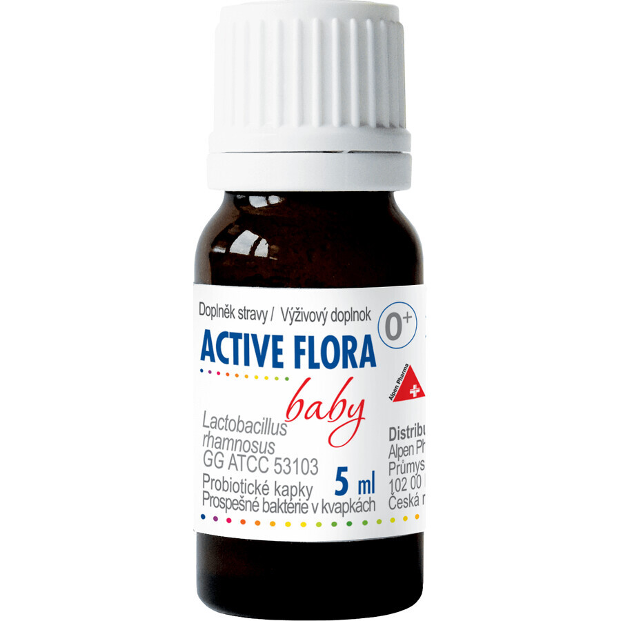 Active Flora gocce orali per bambini, 5 ml