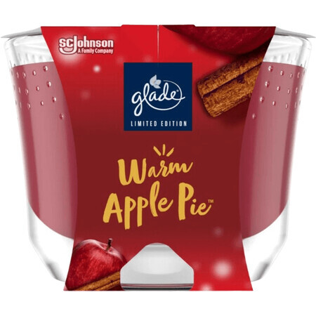 Glade Warm Apple Pie, candela profumata 112 g