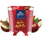 Glade Warm Apple Pie, candela profumata 112 g