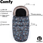 Petite&Mars 4in1 Comfy Fusak Rosa Petalo