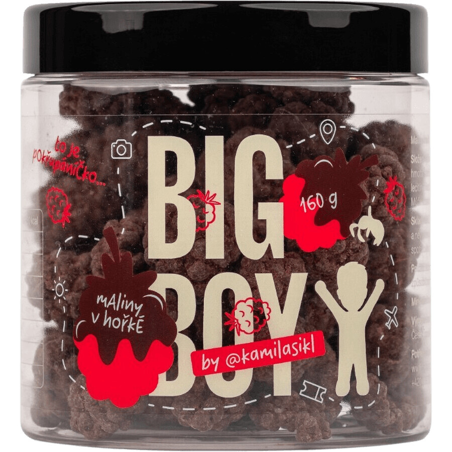 Big Boy Raspberry in cioccolato fondente di @kamilasikol 160 g