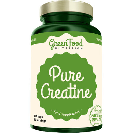 GreenFood Nutrition GreenFood Pure Creatine 120 capsules