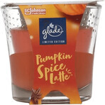 Glade Pumpkin Spice Latte, candela profumata 112 g