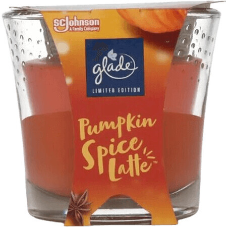 Glade Pumpkin Spice Latte, candela profumata 112 g