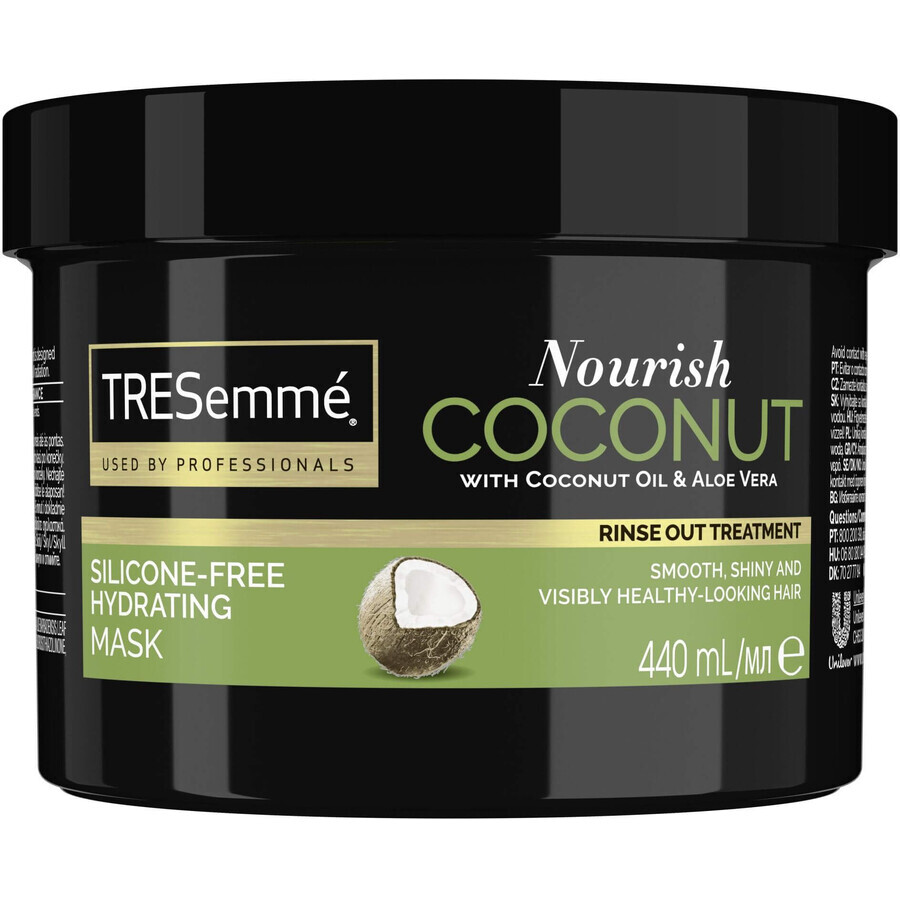 TreSemmé Maschera idratante per capelli al cocco 440 ml