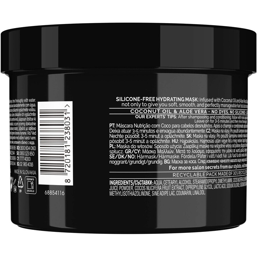 TreSemmé Maschera idratante per capelli al cocco 440 ml