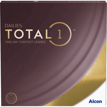 Lente Alcon Dailies Total 1® -6D 90 unid.