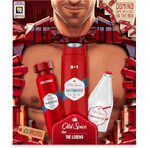 Old Spice Ironman voor mannen: set met deodorantverstuiver, douchegel en Whitewater aftershave met een frisse Whitewatersmaak