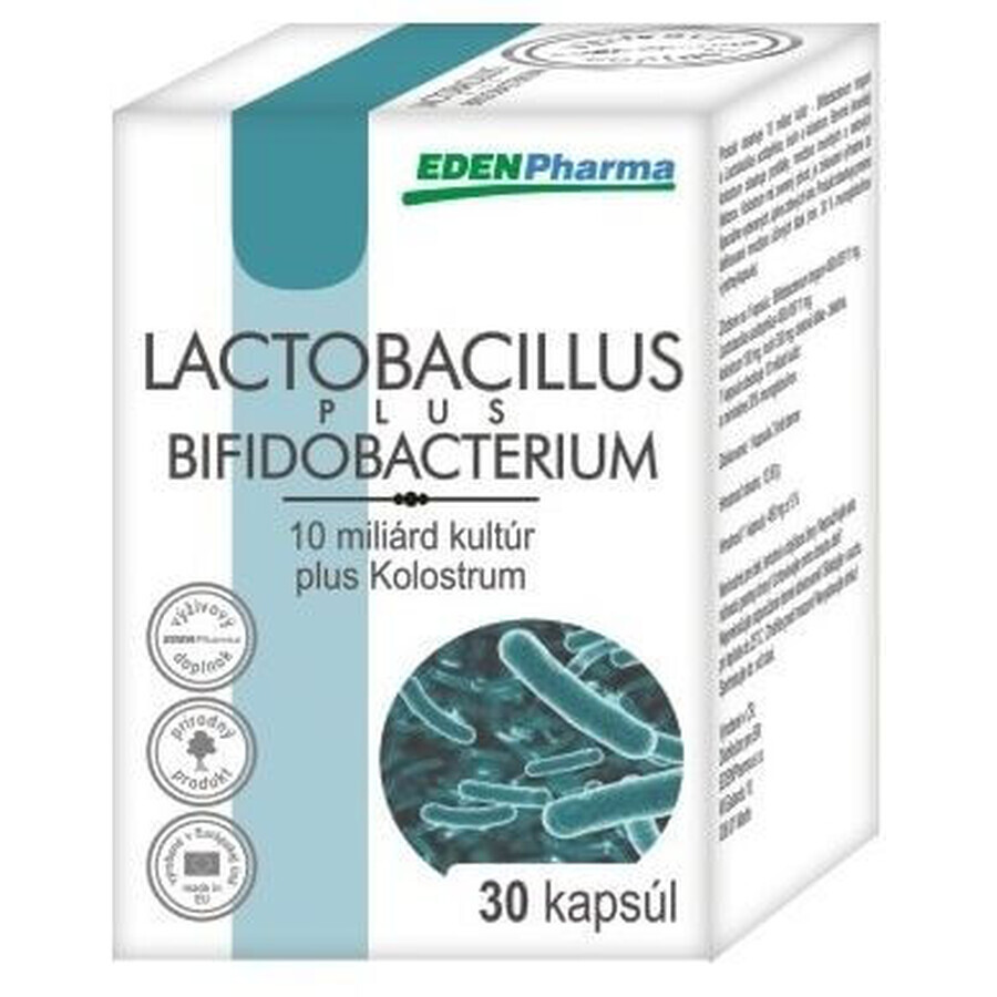 Edenpharma LACTOBACILLUS PLUS BIFIDOBACTERIUM 30 capsule