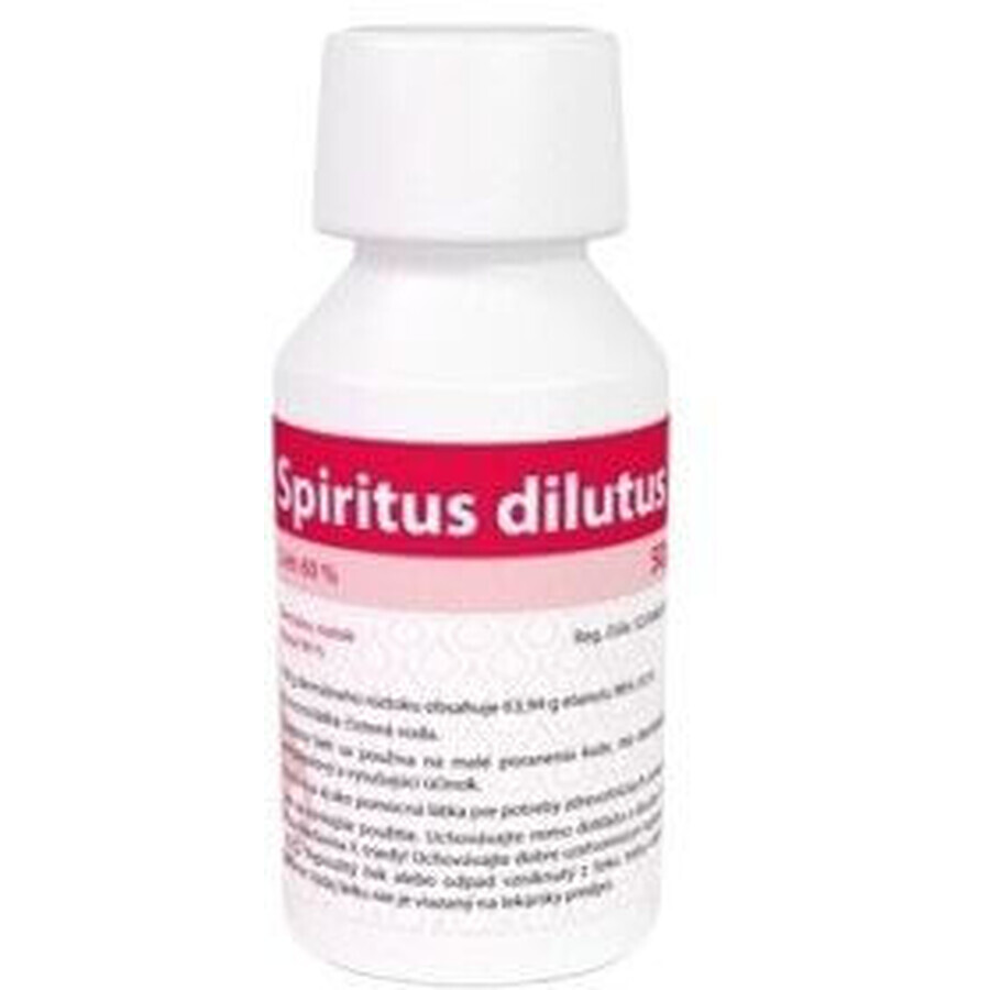 Spiritus dilutus Soluzione cutanea 50 g