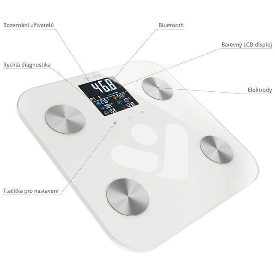 Bilancia pesapersone TrueLife FitScale W6 BT Bluetooth