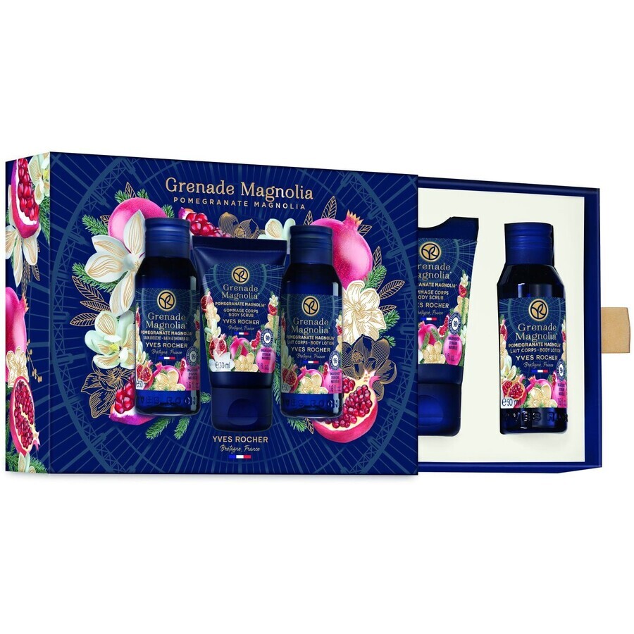 Yves Rocher Set regalo melograno e magnolia 3 pezzi